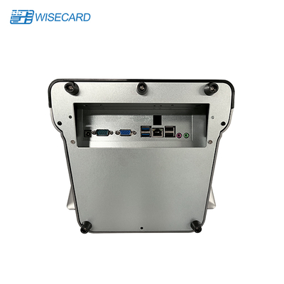 2022 Wisecard WCT-C1 Fintech Cash Register Dual Touch Screen OEM Printer Build in POS Point of Sale All in One Pos System