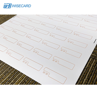 Wisecard LF/HF/UHF Chip Rfid Prelam Inlay for Producing EMV Smart Card