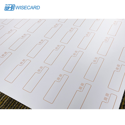 Wisecard LF/HF/UHF Chip Rfid Prelam Inlay for Producing EMV Smart Card