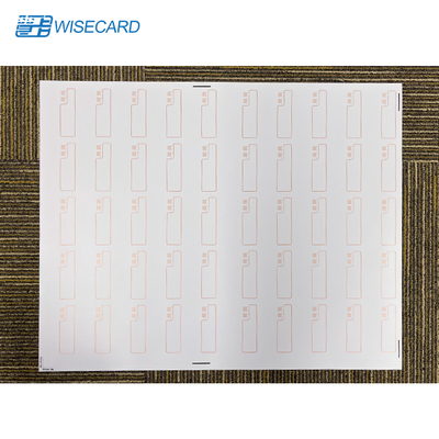Wisecard LF/HF/UHF Chip Rfid Prelam Inlay for Producing EMV Smart Card