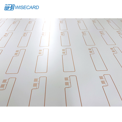 Wisecard LF/HF/UHF Chip Rfid Prelam Inlay for Producing EMV Smart Card
