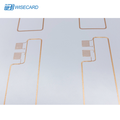 Wisecard LF/HF/UHF Chip Rfid Prelam Inlay for Producing EMV Smart Card