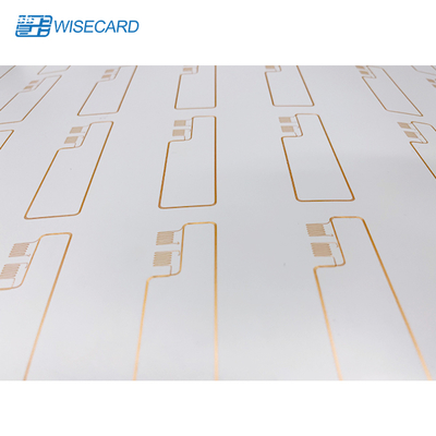 Wisecard LF/HF/UHF Chip Rfid Prelam Inlay for Producing EMV Smart Card