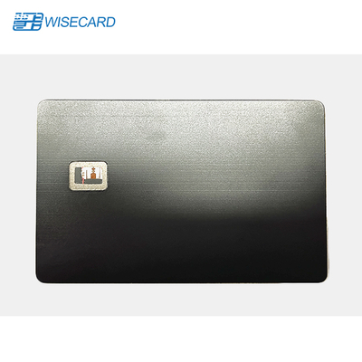 WCT 2023 Free Design Metal Credit Card Metal RFID NFC Chip Business Cards