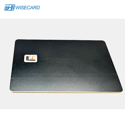 WCT 2023 Free Design Metal Credit Card Metal RFID NFC Chip Business Cards