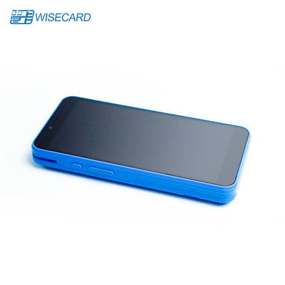 Customized Logo Fast reading Metal RFID NFC Chip Business cards mini  handheld smart payment pos terminal