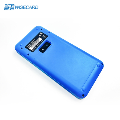 Customized Logo Fast reading Metal RFID NFC Chip Business cards mini  handheld smart payment pos terminal