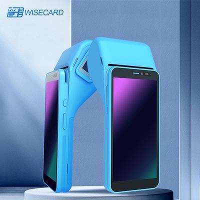 Hot Contactless  Payment WCT-T80 Mobile Android POS Terminal 5000mAh with  Thermal Printer Barcode Scanner