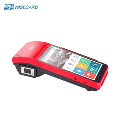 4 Core FBI Biometric Point of Sale Terminal , Retail Card Payment Machines