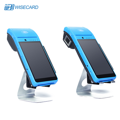 Wisecard New Design T90 Touch Screen Payment Terminal 4G Mobile Smart Android Handheld POS Terminal with  Printer NFC Function