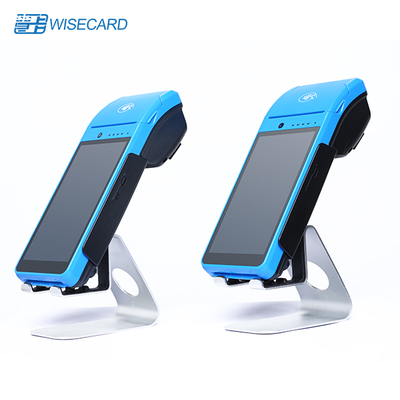Wisecard New Design T90 Touch Screen Payment Terminal 4G Mobile Smart Android Handheld POS Terminal with  Printer NFC Function