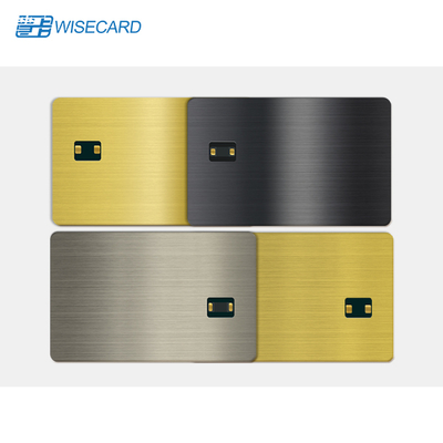 WCT Secure Metal RFID NFC Chip Business Cards 144 Bytes