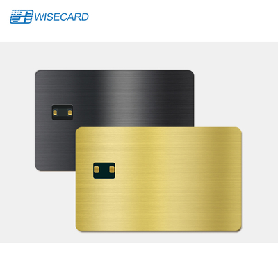 Wisecard WCT 2023 Metal RFID NFC Chip Business Cards 144 Bytes